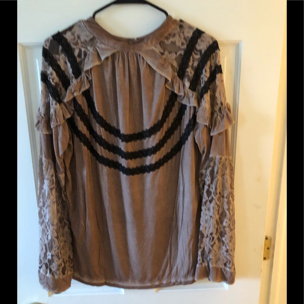 NWOT Lacy Long Sleeve Top
